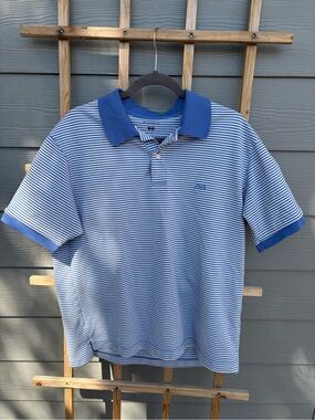 JW ANDERSON for UNIQLO Blue and White Striped Polo